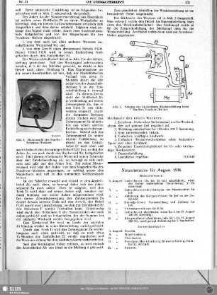 Steuertermine für August 1936