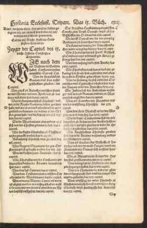 Zeyger der Capitel des ix. buchs ...