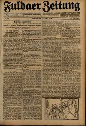 Ausgabe vom Dienstag, den 26. März 1918.