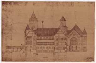 Königliches Residenzschloss Posen, Posen: Schnitt 1:100