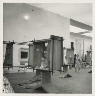 X. Triennale Mailand, Deutsche Abt., Architekt Egon Eiermann