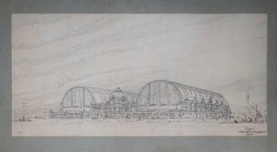 Bahnhof Empfangsgebäude - Schaubild