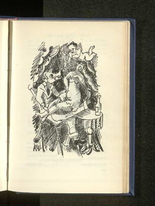 Zeichnung von Karl Opfermann