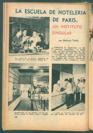 La escuela de hotelería de París - un instituto singular