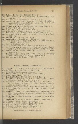 Afrika, Asien, Australien