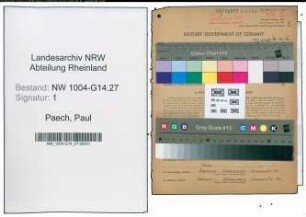 Entnazifizierung Paul Paech , geb. 19.03.1901 (Chemiearbeiter)