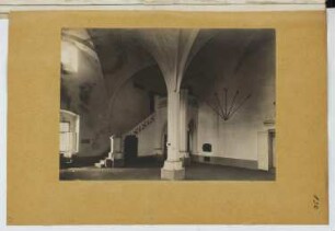 Rathaus, Tabor: Innenansicht (aus: Skizzen- und Fotoalbum 21)