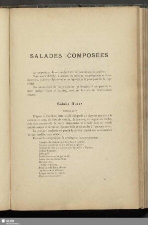 Salades Composées
