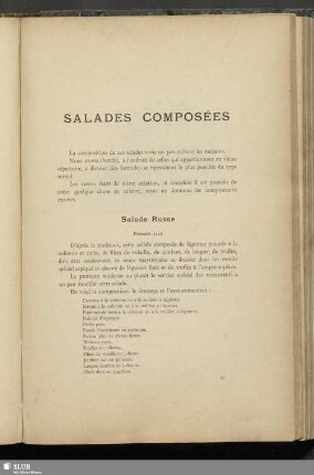 Salades Composées