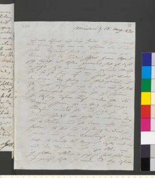 Brief von Eckermann, Johann Peter an Goethe, Johann Wolfgang von