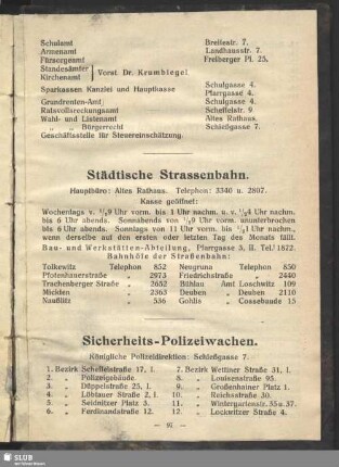 Städtische Strassenbahn