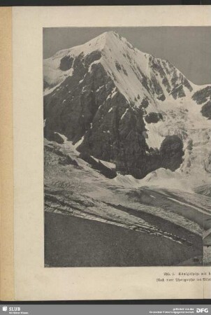 Königsspitze mit der Schaubachhütte
