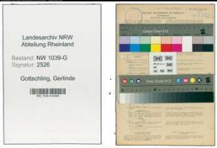 Entnazifizierung Gerlinde Gottschling , geb. 25.05.1922 (Schulhelferin)