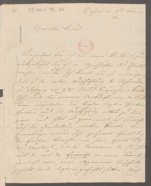 Brief an Wilhelm Speyer : 15.02.1824