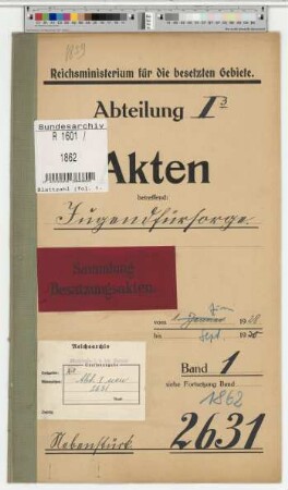 Jugendfürsorge. Nebenstück