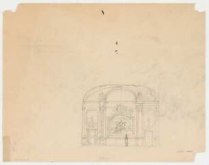Thiersch, Friedrich von; München; Justizpalast - Wandabwicklung