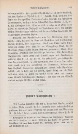 277-284 Pastor's Papstgeschichte : I.