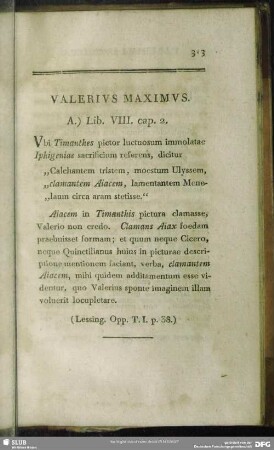 Valerius Maximus