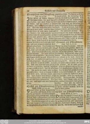 Epistel am Pfingstdienstag. Apost. Gesch. 8, 14-17.