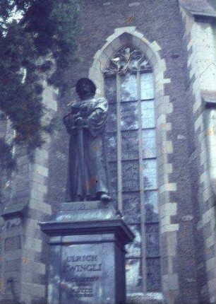 Zürich Zwingli-Dkm. am Großmünster