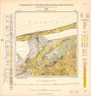 Geologische Karte von Preußen und benachbarten deutschen Ländern, [1271] Leba