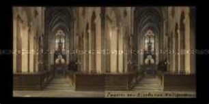 Innenansicht der Kirche, Klosterstift Heiligenkreuz, Baden