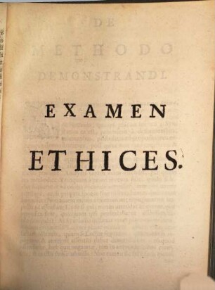 Christoph. Wittichii Anti-Spinoza, sive Examen ethices Benedicti de Spinoza, et commentarius de Deo et eius attributis
