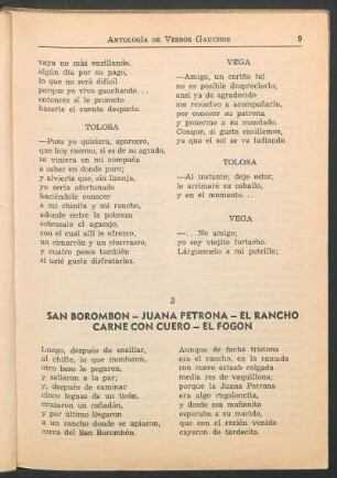 3 San Borombon - Juana Petrona - El rancho - Carne con cuero - El fogón
