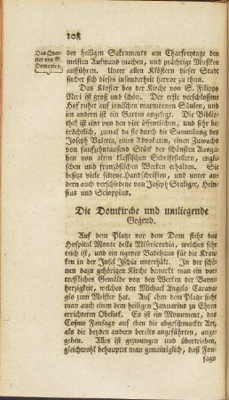 Die Domkirche und umliegende Gegend