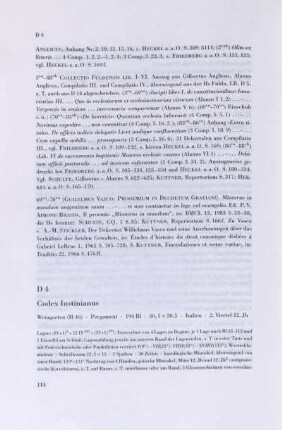 D 4. Codex Iustinianus
