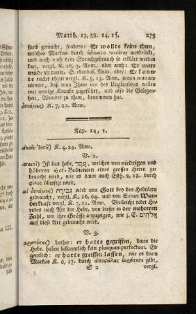 275-284, Matth. 14