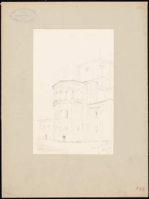 San Fedele, Como: Choransicht von außen