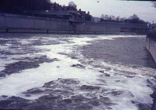 Esslingen, Neckar (verschmutzt)
