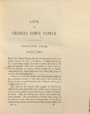 The life and opinions of general Sir Charles James Napier G.C.B. : in four volumes. 4