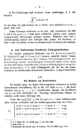 A. Auf Umformung beruhende Lösungsmethoden.