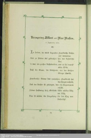 Kronprinz Albert und Mac Mahon