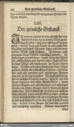 LIII. Der greuliche Gestanck