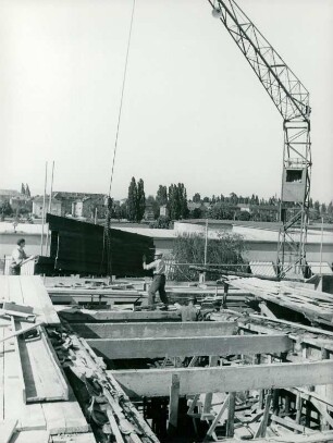 Kongresshalle (heute Hessischer Rundfunk) - Am Dornbusch, Frankfurt am Main, 1949-1953