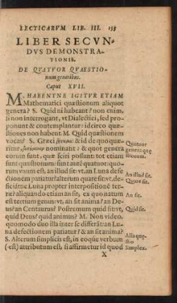 Liber Secundus Demonstrationis.
