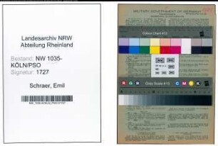 Entnazifizierung Emil Schraer , geb. 08.02.1905 (Lokfuehrer)