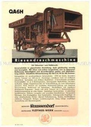 Dreschmaschine