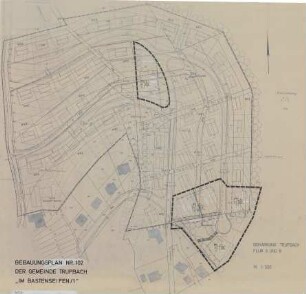Bebauungsplan Gemeinde Trupbach Nr. 102, "Im Bastenseifen/1", Gemarkung Trupbach, Flur 6 und 8