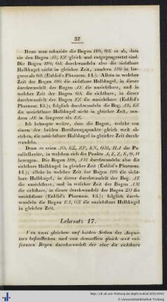 Lehrsatz 17.