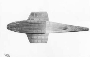 Metallgerüst vom Rumpf eines Flugboots (Dornier, Friedrichshafen) : Technikgeschichte | Maschinenbau | Verkehrswesen | Luftfahrzeuge | Flugzeuge