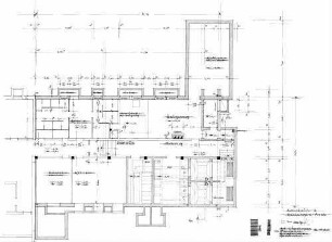 Göppingen: Empfangsgebäude Untergeschoß Bauteil 3 Deckbl. 188a2/8c