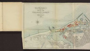 RIVER WEAR COMMISSION. GENERAL PLAN of SUNDERLAND HARBOUR AND DOCKS 1881.
