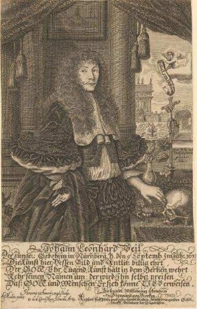Johann Leonhard Beil d. J.; geb. 09.09.1637 in Nürnberg