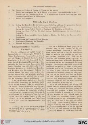 Zum Gedächtnisse Friedrich Schmidt's