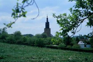 Blick zur Kirche