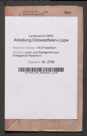 Erblasser: Henneken, Joseph: